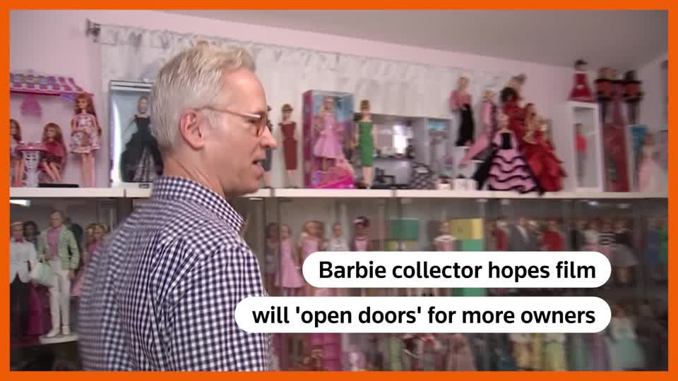 Barbie doll collector Matthew Keith hopes that the release of the ‘Barbie’ film will open doors for boys and girls for more acceptance