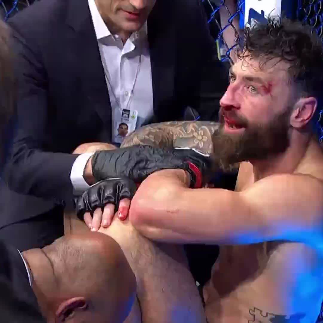YES PAUL INTO THEM! 🔥 🏴󠁧󠁢󠁳󠁣󠁴󠁿 Paul Craig announcing himself in the middleweight rankings immediately! #UFCLondon