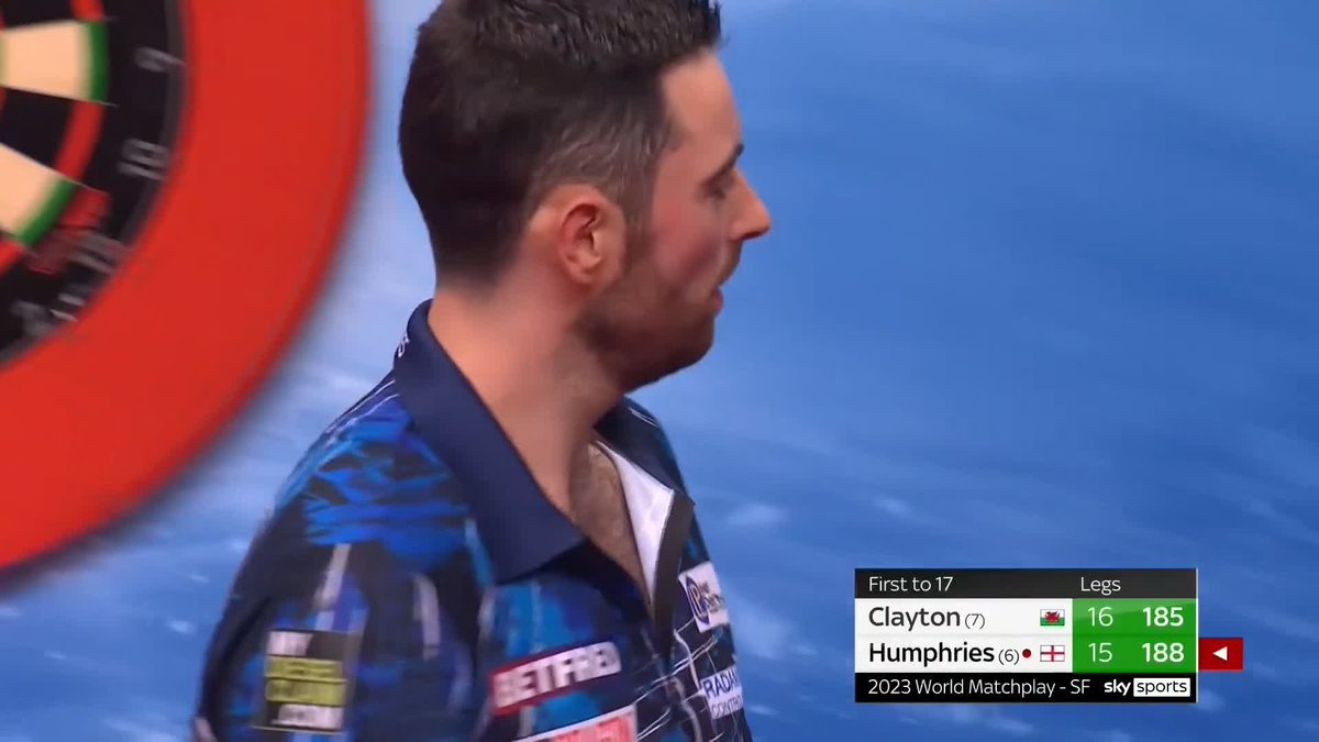 CLAYTON INTO THE FINAL! Jonny Clayton battles past Luke Humphries to win a Winter Gardens epic! 📺 | #WMDarts SF