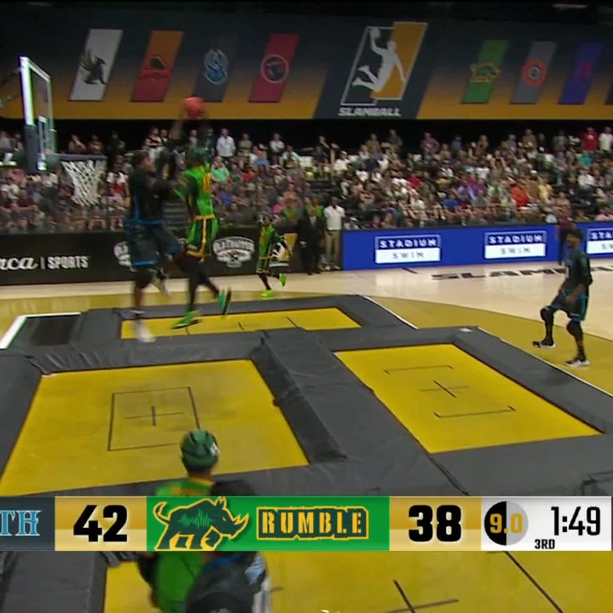 POSTER ALERT 😲 📺: ESPN+ 🍿 |SlamBall