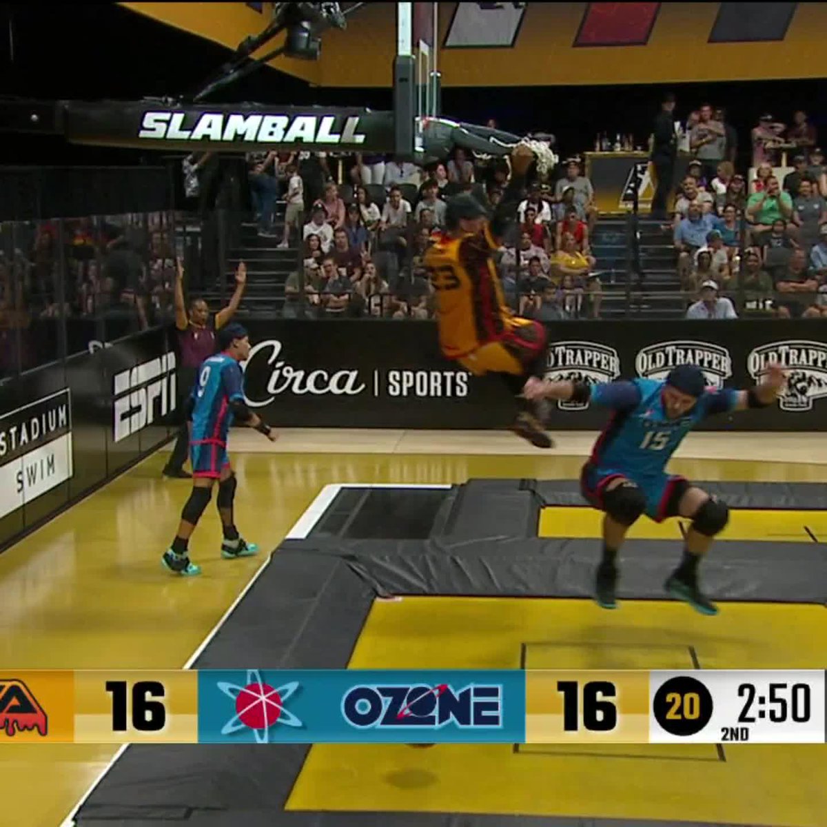 No.1 Slamball pick Bryce Moragne is fun to watch. 🍿 (🎥:ESPN+)