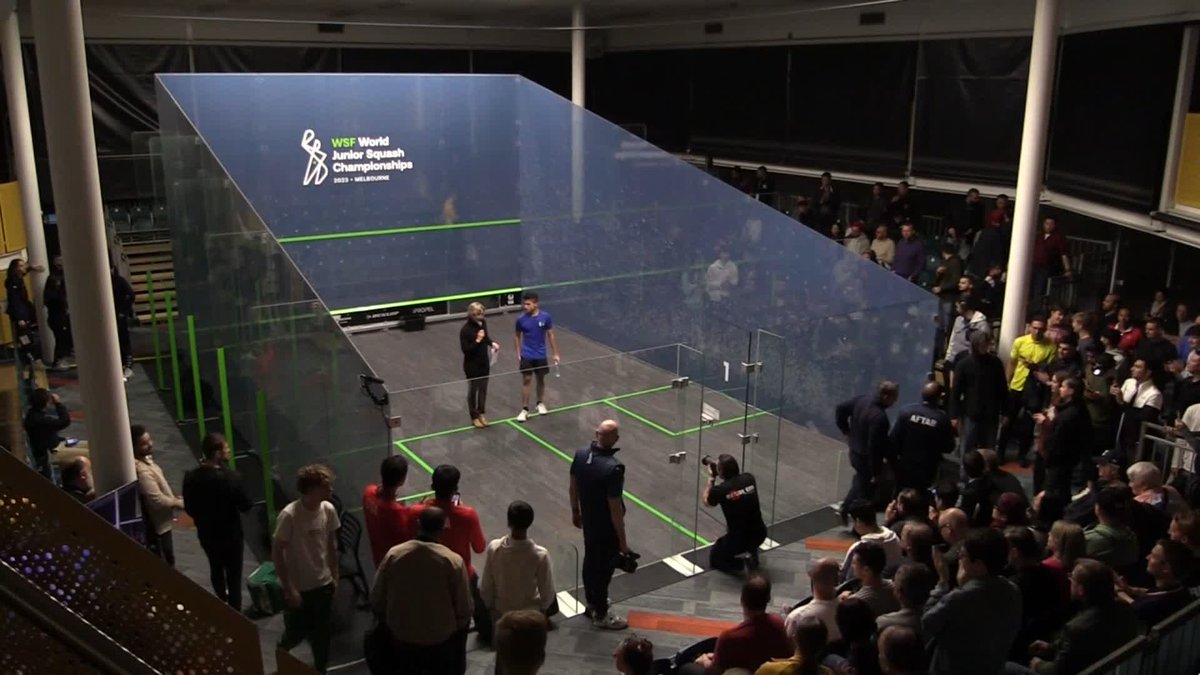 "They support me, every single time" 🙏 An emotional Hamza Khan reacts to his WSF World Junior Squash Championship win #WSFjuniors Pakistan Squash Federation Squash Australia