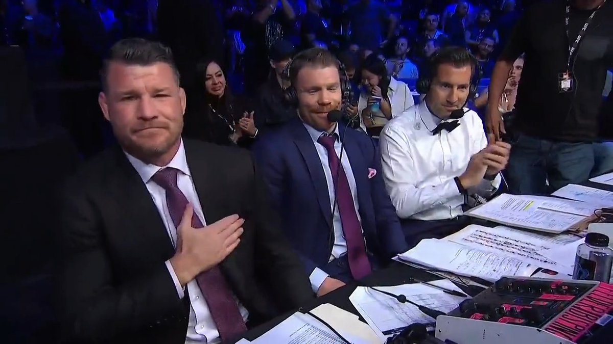 The arena that michael built! Great to see Michael Bisping back at #UFCLondon last night 👏
