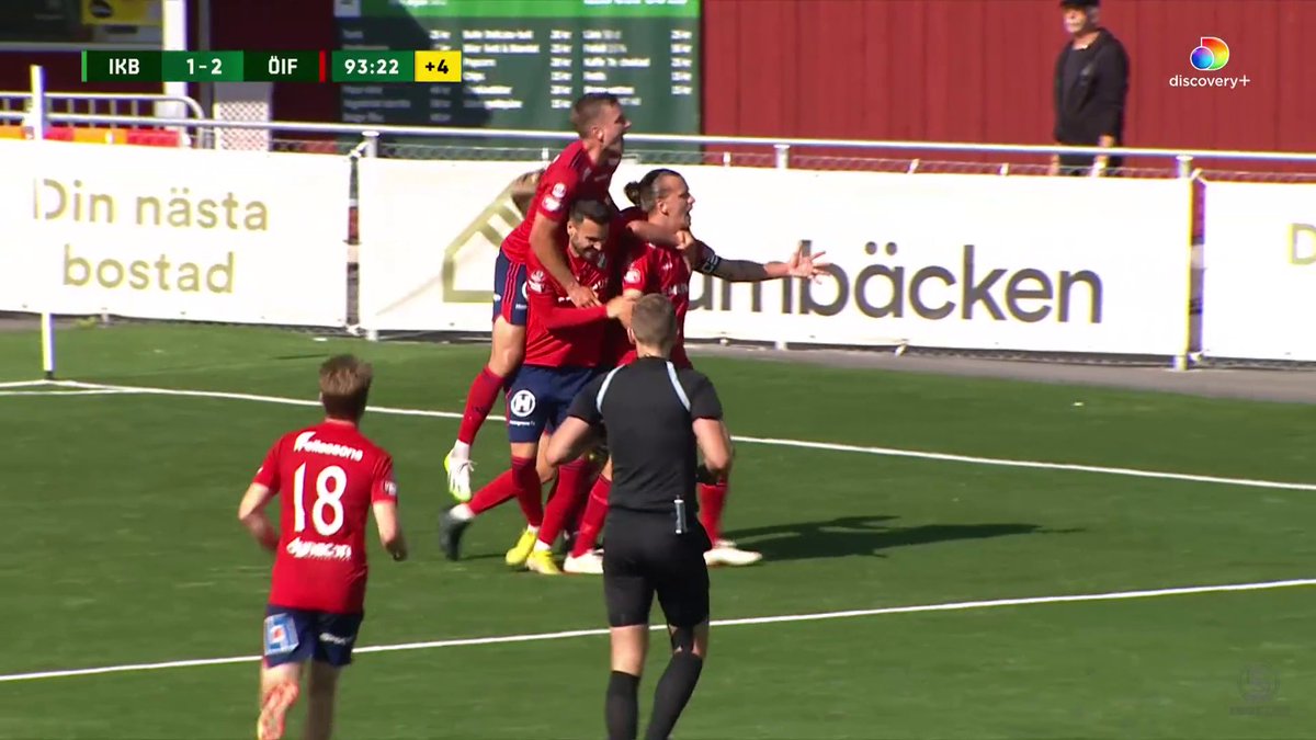 Jesper Westermark sätter dit 2-1 i matchens sista minut för Östers IF borta mot IK Brage! 🔴🔵 Se matchen på
