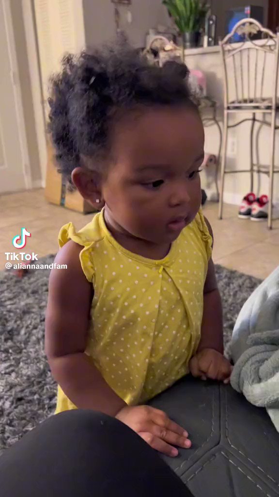 “Hi baby girl!” Imitation is a critical driver of early language development. I dare you not to smile at this amazing serve and return conversation between Ali and her mother.