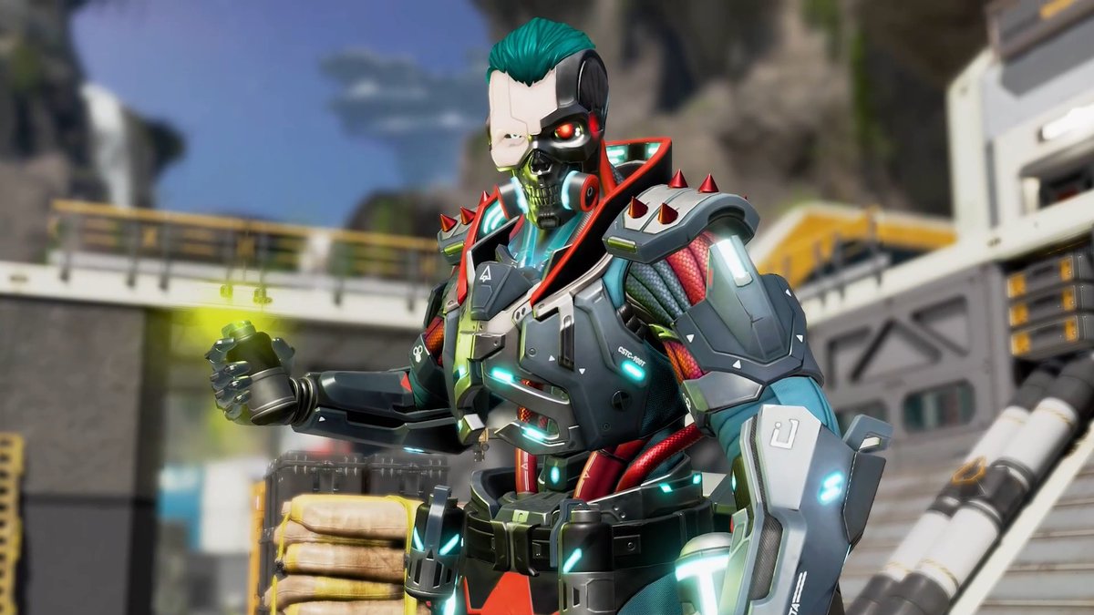 Death always finds a way ☣️ Eliminate your opponents in style with the Toxic Terminator Caustic skin, coming with the Neon Network Collection Event on July 25.