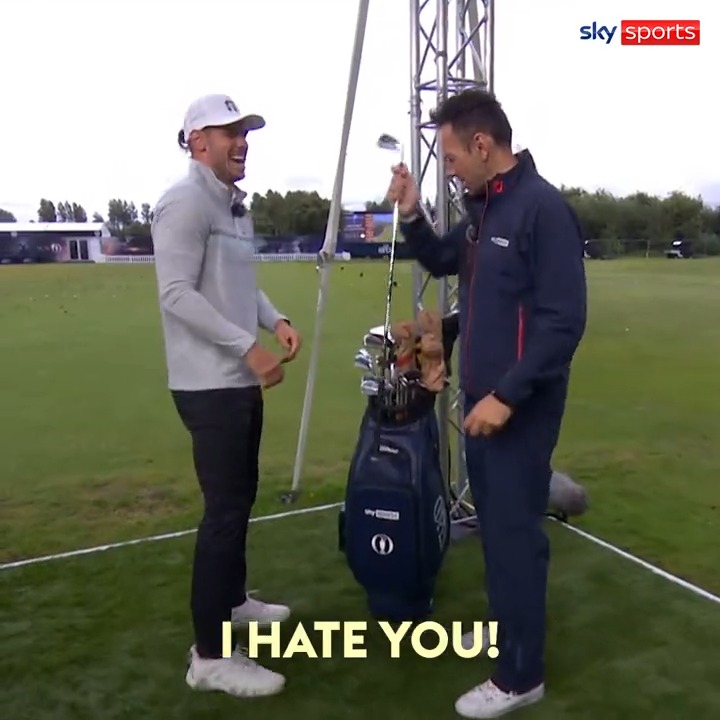 130 yards with a 5 iron?! Gareth Bale joins us at the Open Zone and takes on the All Club challenge! ⛳️🤝⚽️