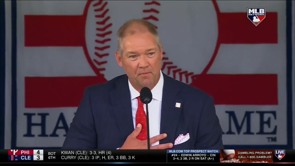 Hall of Famer, Scott Rolen 👏