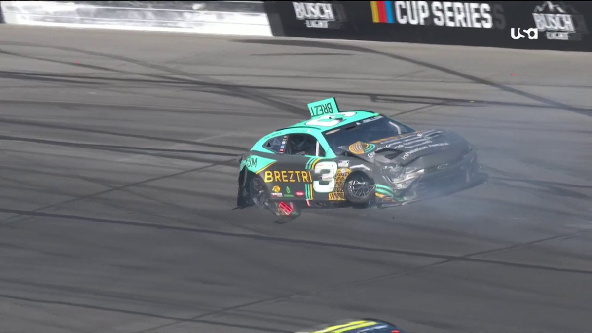 A look at what led to Austin Dillon throwing his helmet at Tyler Reddick. #NASCAR | USA Network