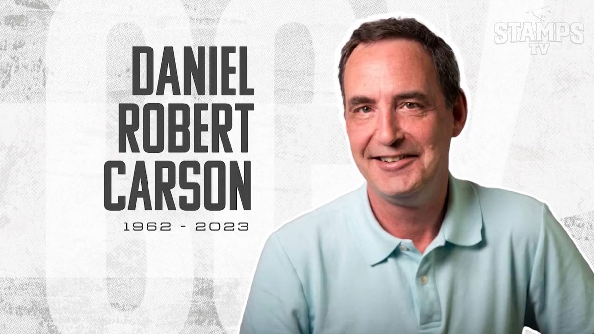 Dan Carson was truly one of a kind and the McMahon Stadium game day experience, Calgary & surrounding communities, and our Stamps family will not be the same without him. 💔
