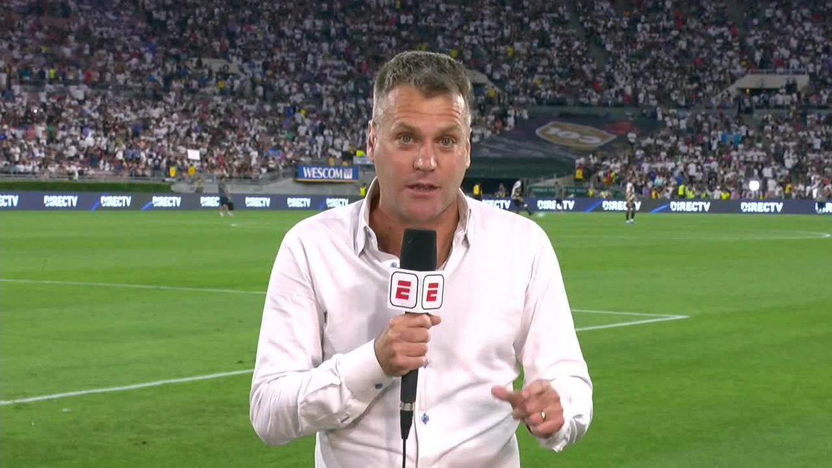 Dan Thomas gave an update on Shaka Hislop's condition. Shaka is "conscious and talking" and has been tended to by medics 🙏