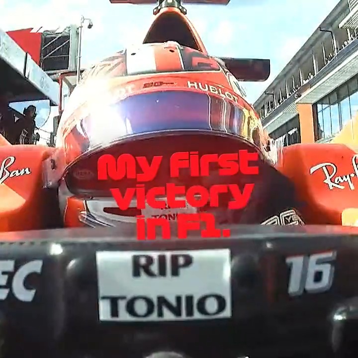 A brilliant and bittersweet first win in F1 for Charles Leclerc in Spa ❤️ #BelgianGP #F1