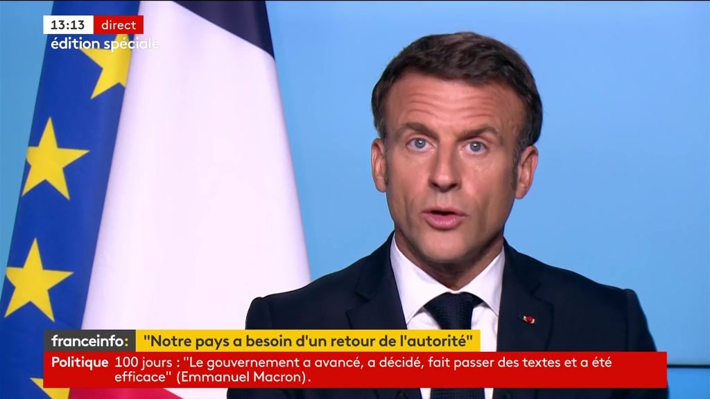Macron souhaite répartir les familles à problème dans les villes qui ont échappé aux émeutes