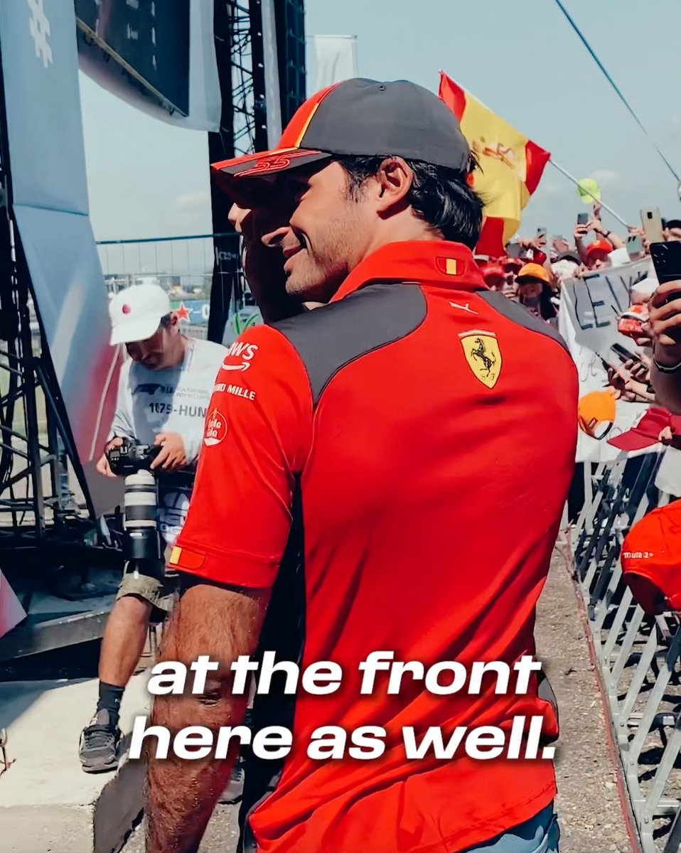 Well, fake @carlossainz55 & @charles_leclerc certainly fooled us 😅 #HungarianGP 🇭🇺