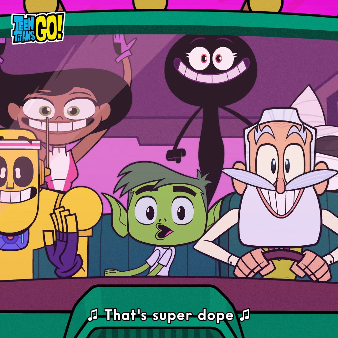 Beast Boy hanging with the Doom Patrol?! That's what's up! 🤖💚🦸 NEW EPISODES of Teen Titans Go! premiere all week starting TODAY (7/24) at 6pm on Cartoon Network! #TeenTitansGo #TeenTitans #BeastBoy #DoomPatrol #NewEpisodes #CartoonNetwork