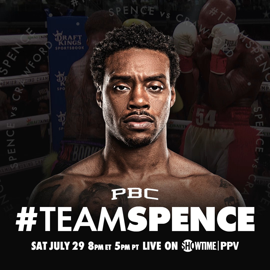 LIKE & RT if you're rocking with Errol Spence on July 29! Order #SpenceCrawford on @ShowtimeBoxing PPV NOW and be ready for fight night: #TeamSpence