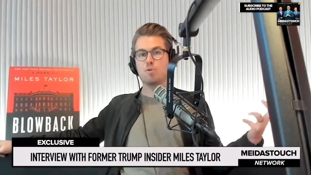 Wow. Miles Taylor reveals Trump "desperately wanted to create his own armed mercenary group" like Putin's Wagner Group and that Trump had plans to deploy the U.S. military domestically to intimidate political opposition and achieve his political aims.