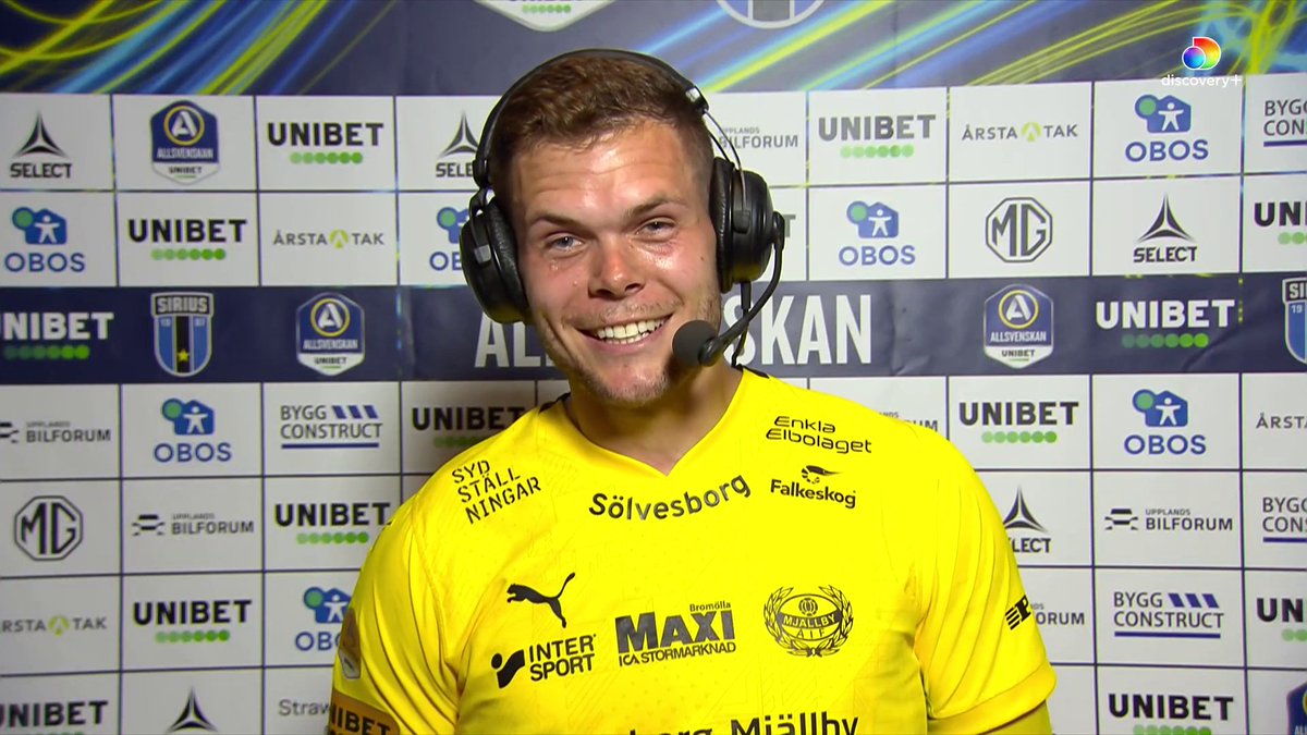 "De buade åt mig lite där förra matchen när jag kom hem. Så man får ge tillbaka lite kärlek efter sveket man gjorde. Nu har man en liten uppförsbacke, men man jobbar uppåt." Jacob Bergström om målfirandet. 🟡⚫️
