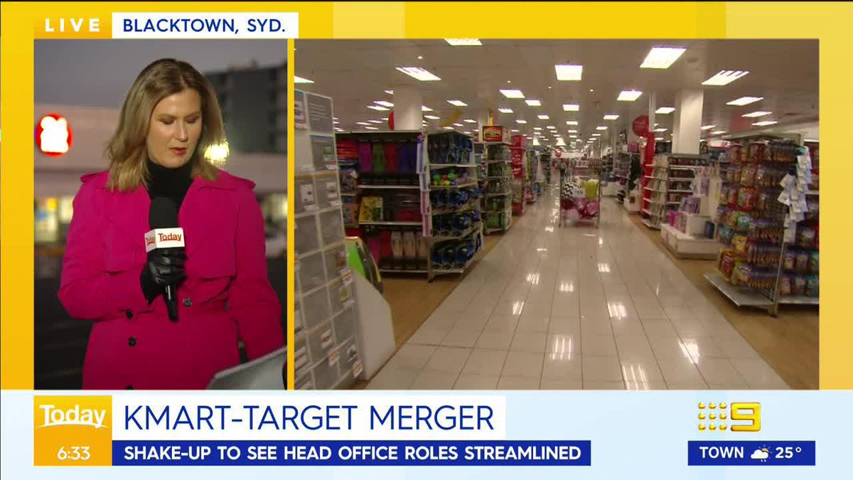 There has been a big shake-up this morning for two iconic Aussie retailers, with Kmart and Target to MERGE into a single $10 billion business. Sarah Stewart #9News MORE: