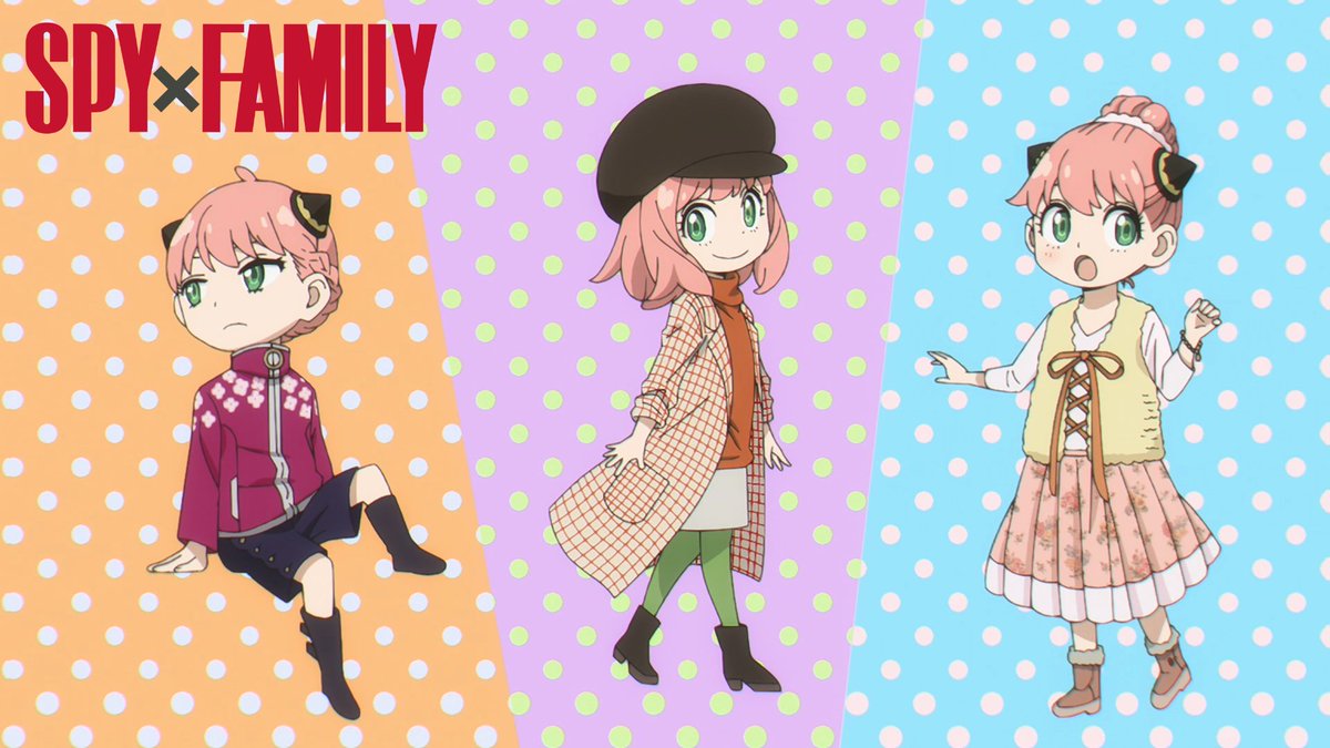 La moda de Anya es un 10/10 🌟 (vía SPY x FAMILY LATAM)