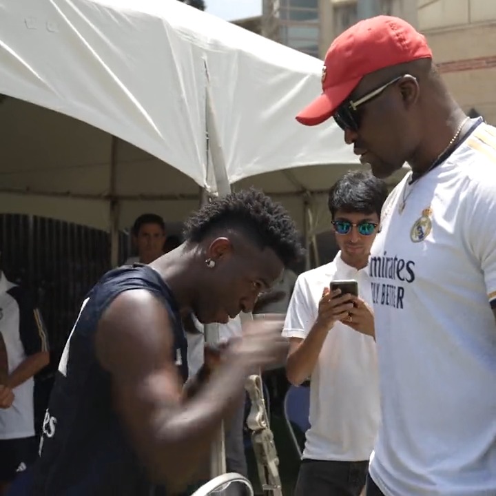 🥊 ¡LISTO PARA LA VELADA DEL AÑO IV! 😂 Vini Jr. 🧱 Francis Ngannou #RealMadridOnTour