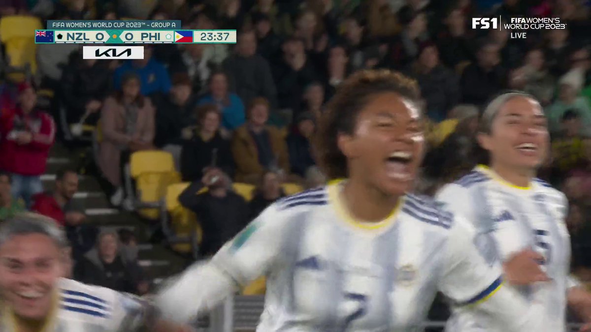This is what it means to score the first-ever FIFA Women's World Cup goal for your country ❤️🇵🇭