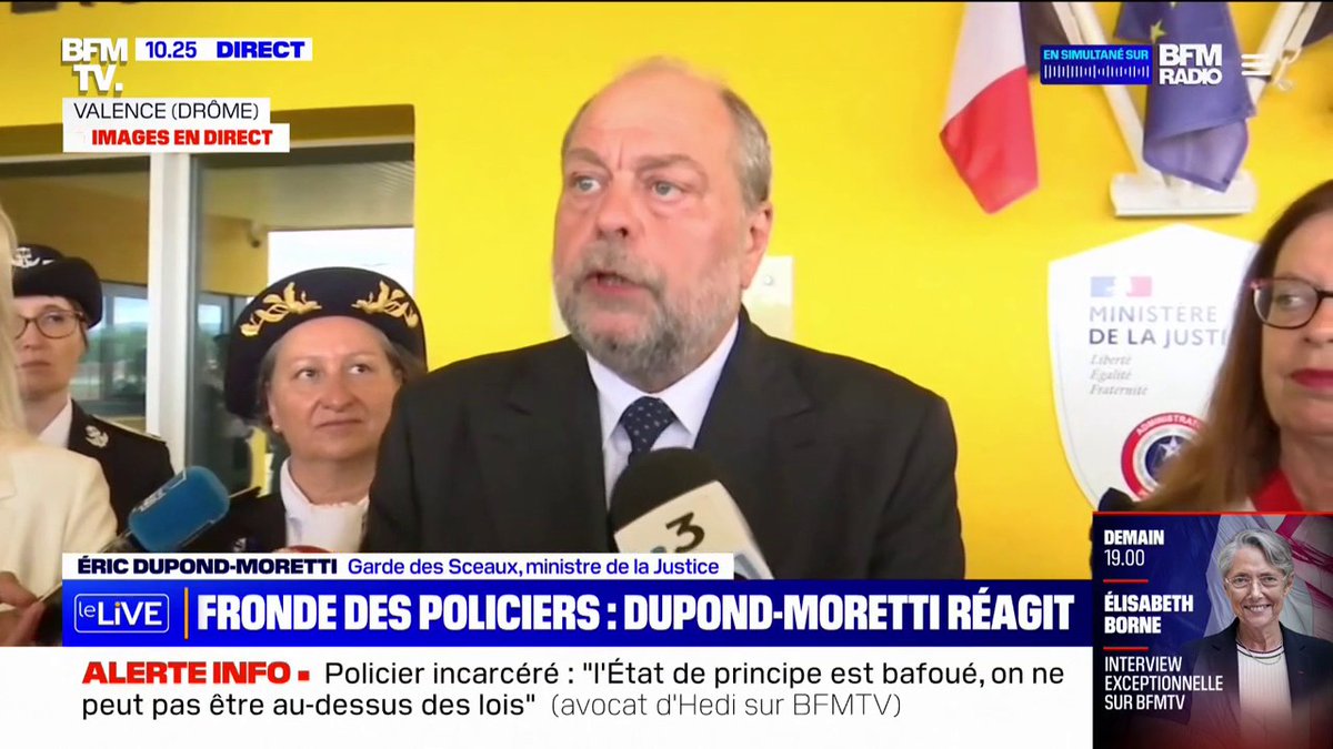 Éric Dupond-Moretti (Eric Dupond-Moretti): "Nul n'est au-dessus des lois"