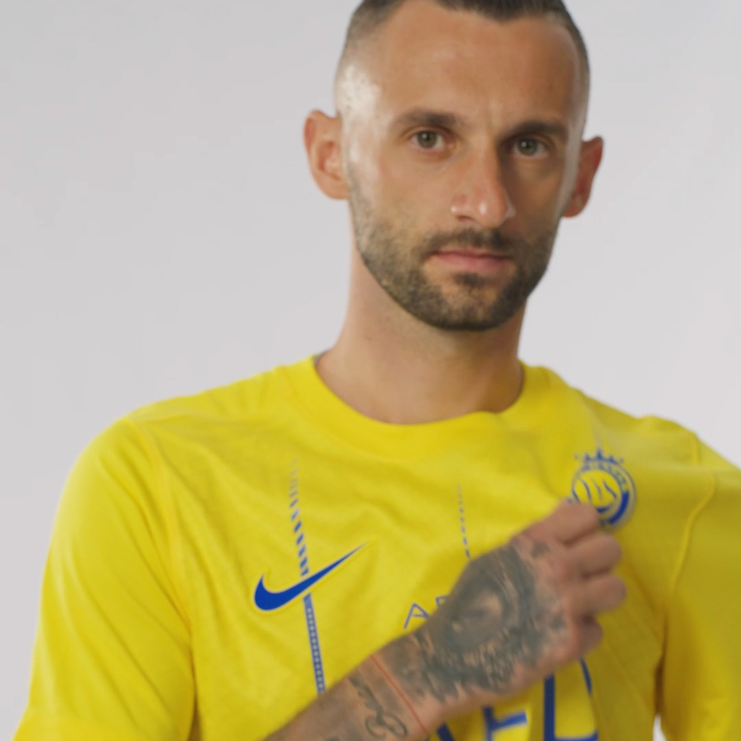 حان الوقت 🤩 نُقـدم لكم طقم #النصر الأول للموسم الجديد 💛 #BringTheInsideOut