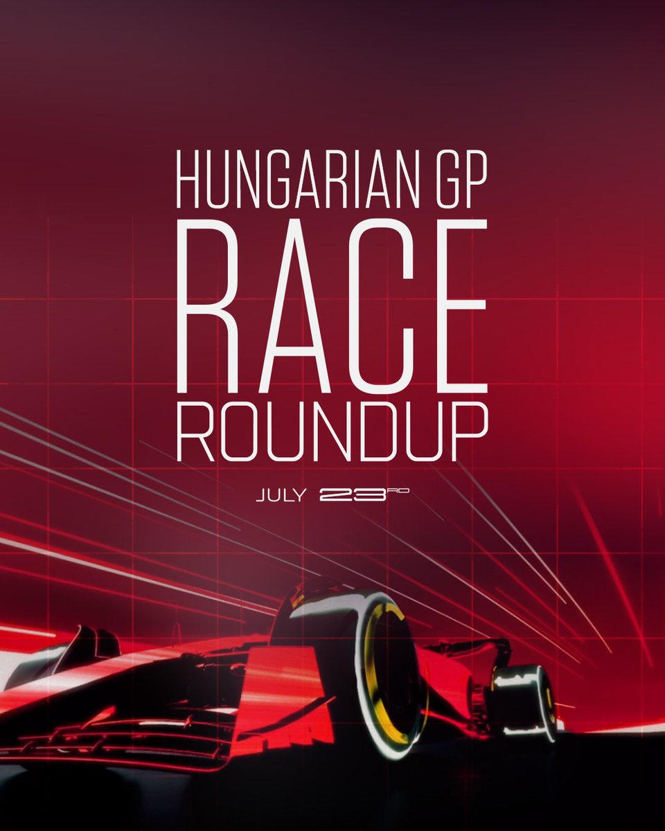 A tough weekend for the team, focus now moves to Spa 👊 #HungarianGP #F1