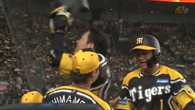 これぞ4番!6回裏、大山選手がレフトへ第11号逆転ツーランホームランを放つ! #hanshin #虎テレ #阪神タイガース #ARE