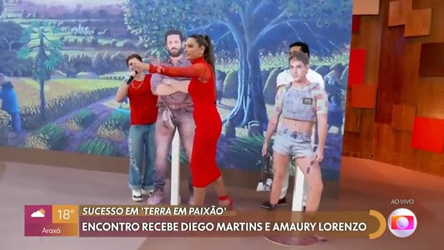 SÃO ELES! A duplinha Kelmiro chegou no #Encontro 🧡✨