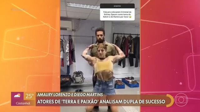 Um vício: assistir e me divertir com os vídeos do Diego Martins | TATUAGEM ft. Pocah e GW e Amaury Lorenzo nos bastidores de #TerraEPaixão 🤣 #Encontro