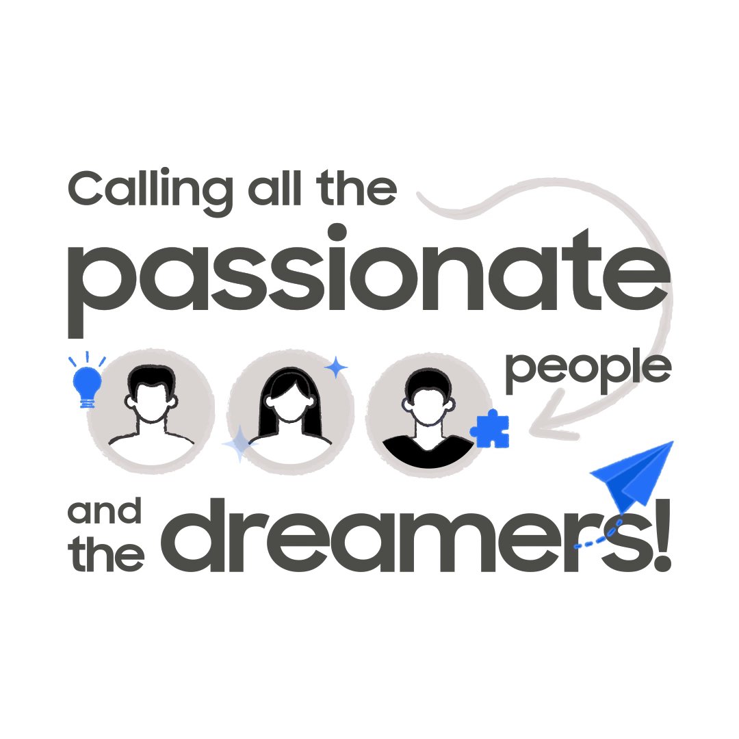 We'll definitely reply with 🤔🤩✨🥳🎨🤸🏻♀🎬💻🖊🙌🏻💙😎 to create the hype of #ExpandWorkPlay together with you! Let’s join Iyas Lawrence, Jafron McRae & Rachel Ajeng because something cool is about to come for all the passionate people, the dreamers & the doers! Are you ready??