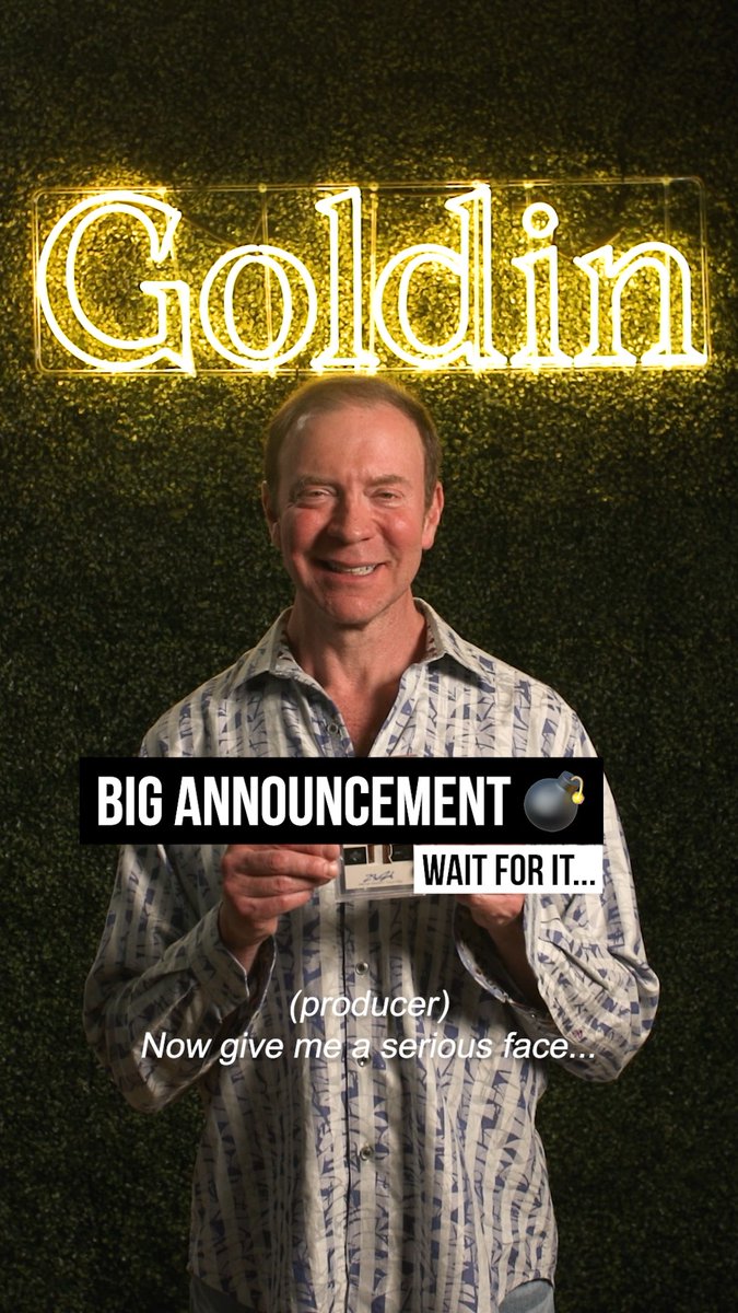 🚨BIG NEWS 🚨 We are so EXCITED to announce that SEASON 2 of our Netflix Series ‘King of Collectibles: The Goldin Touch’ is officially happening‼️‼️ New Episodes will be COMING SOON to a screen near you 📺