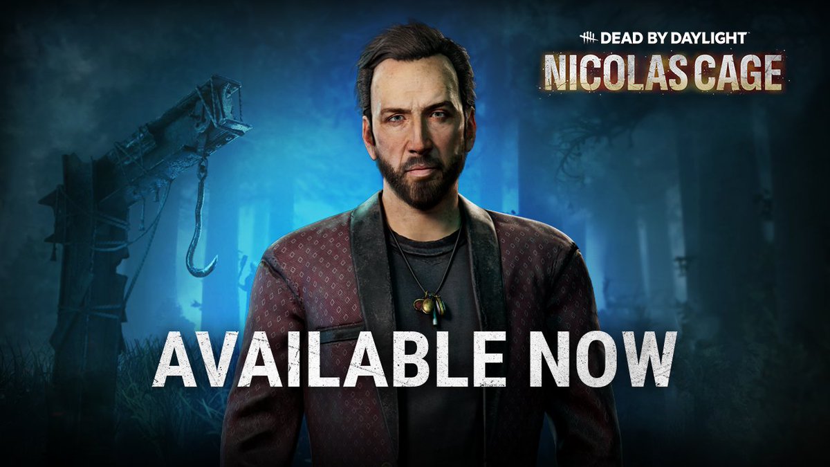 Those screams aren’t a performance...or are they? A legendary actor enters The Fog in Dead by Daylight: Nicolas Cage. Survive as the iconic actor while donning some of his signature Outfits, now available. 👉