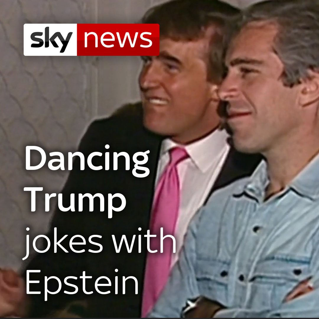 Wildly checked out from reality Trumpers like to sell this laughable idea that Donald Trump is "saving the children" Here is Trump with Jeffrey Epstein and I'm sure they are discussing "saving the children" in this video clip.