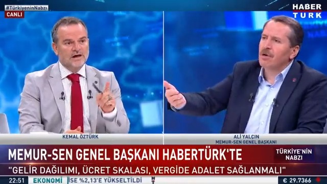 Türkiye neden emekli sendikası yok? #TürkiyeninNabzı'nda Kemal Öztürk sordu; Memur-Sen Genel Başkanı Ali YALÇIN yanıtladı.