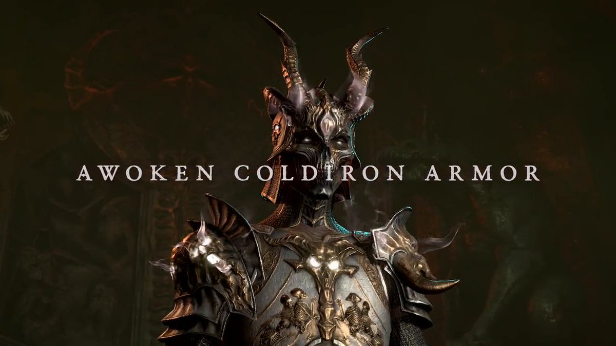 One of the hottest looks from the Burning Hells 🔥 Unlock the Awoken Coldiron set in the Season of the Malignant Battlepass.