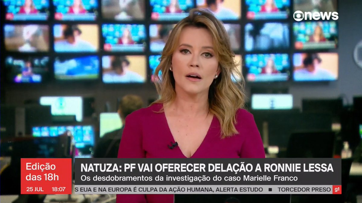 🚨ATENÇÃO: Polícia Federal vai oferecer delação premiada a Ronnie Lessa, para que ele entregue o mandante ou os mandantes do assassinato da vereadora Marielle Franco, morta em 2018.