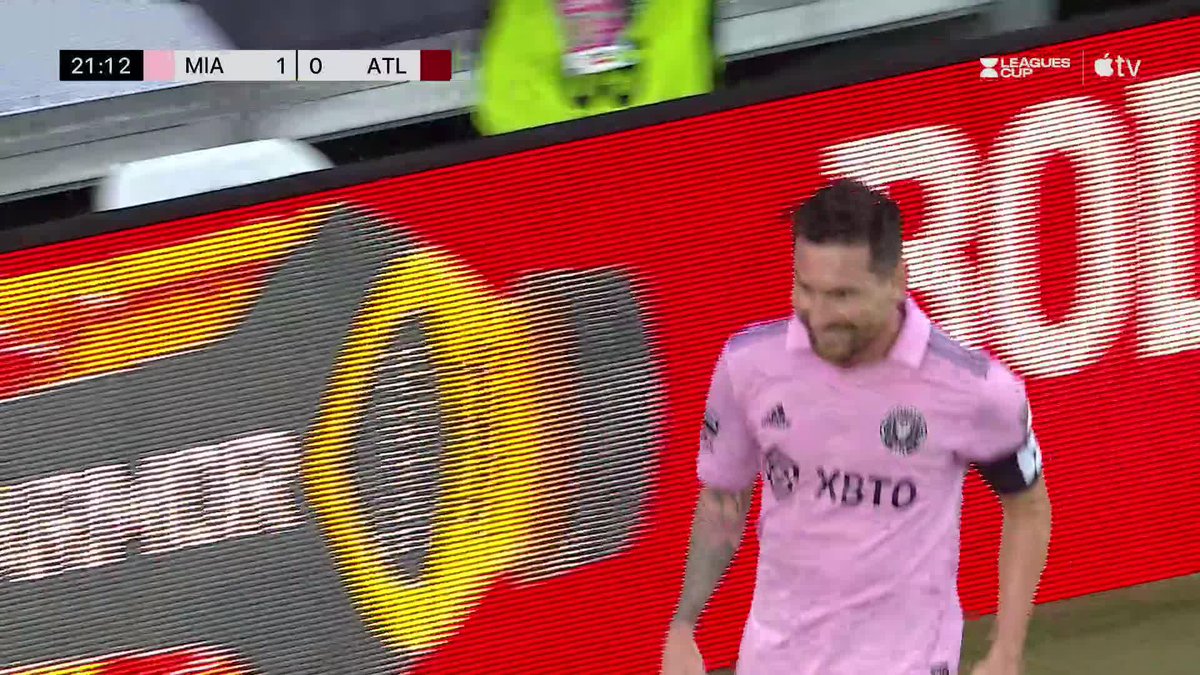 GO OFF, LEO MESSI. A 20-minute brace for Inter Miami CF's star man.