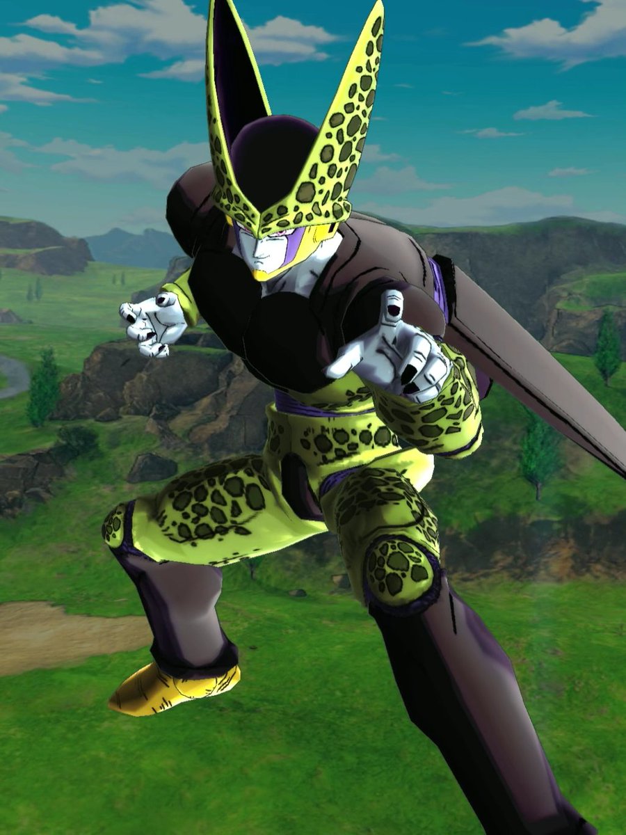 [LL Perfect Form Cell Is Coming!] Damage all enemies upon defeat if allies remain! Plus, destroy all enemy cards &amp; inflict all enemies with "No Switching" for 3 counts! Unique Gauge charges while Cell is in battle, applying buffs to self when full! #DBLegends #CellGamesCampaign
