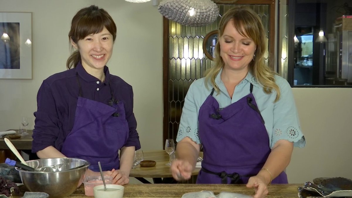 🍨🍓 Glace à la fraise, ma recette estivale avec la cheffe Ayumi Sugiyama et 𝑨𝒅𝒆𝒍𝒊𝒏𝒆 𝑭𝒓𝒂𝒏𝒄𝒐𝒊𝒔