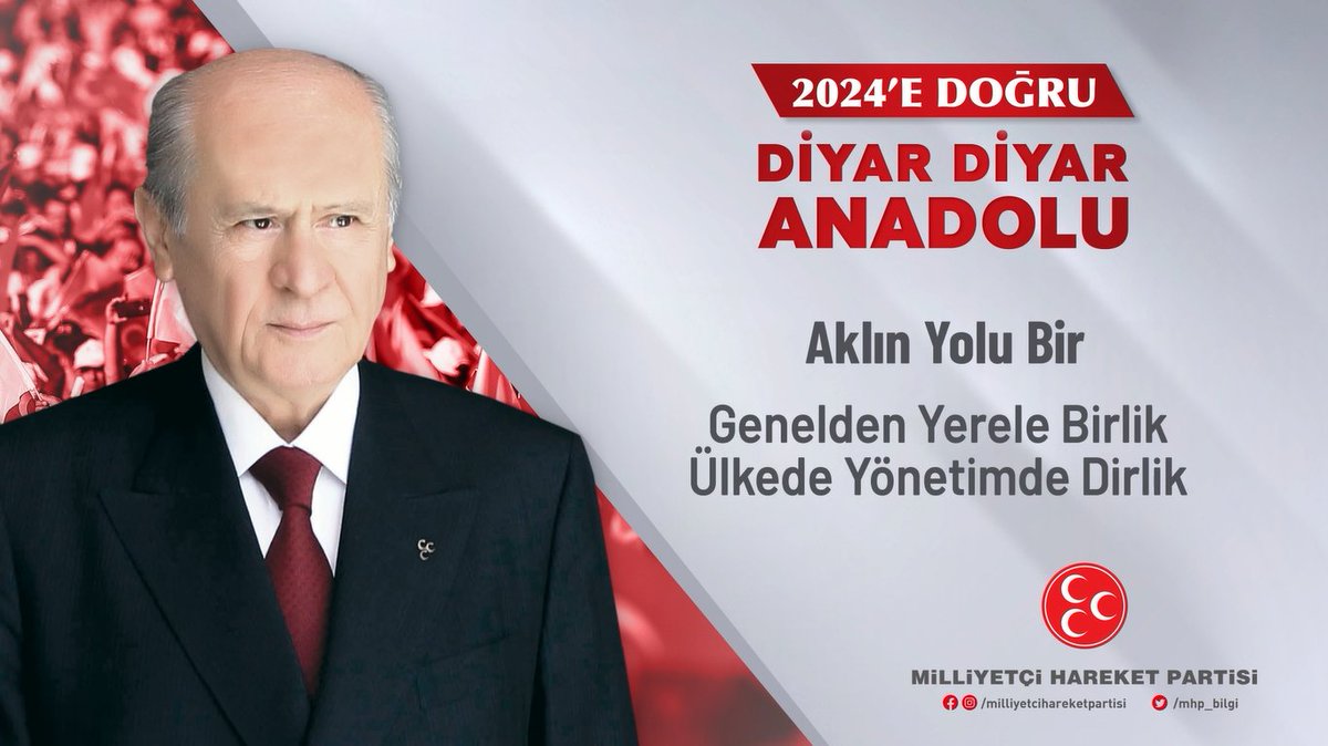 2024’E DOĞRU DİYAR DİYAR ANADOLU Aklın Yolu Bir Genelden Yerele Birlik Ülkede Yönetimde Dirlik