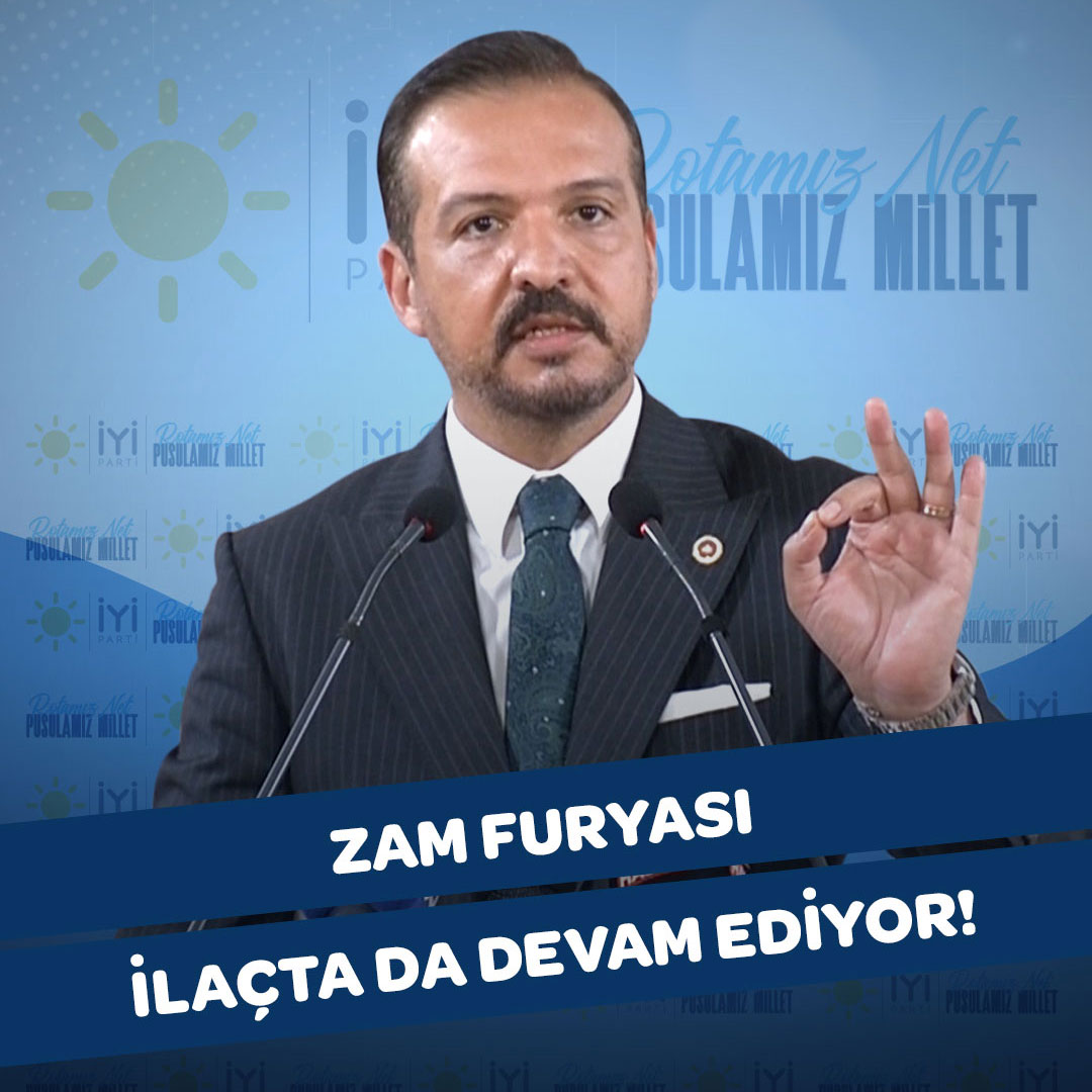 İktidarın beceriksizliği, hayatın her alanında vatandaşlarımızı etkilemeye devam ediyor... İlaçlara gelen %30,5'luk zamla; 2023 Türkiyesi’nde artık insanlarımız ilaç bile bulamıyor!