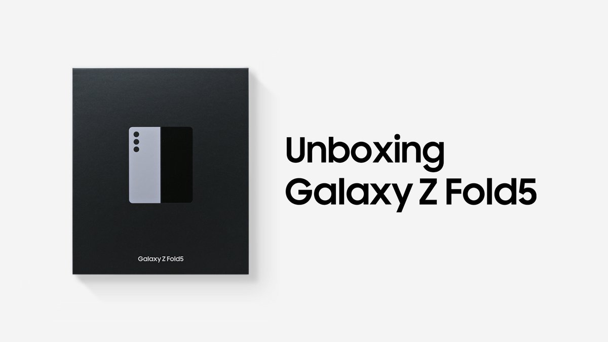 Say 👋 to the stunningly immersive #GalaxyZFold5. Be the first to unfold the extraordinary and experience a world beyond imagination. #GalaxyUnboxing #JoinTheFlipSide #SamsungUnpacked​ Learn more: