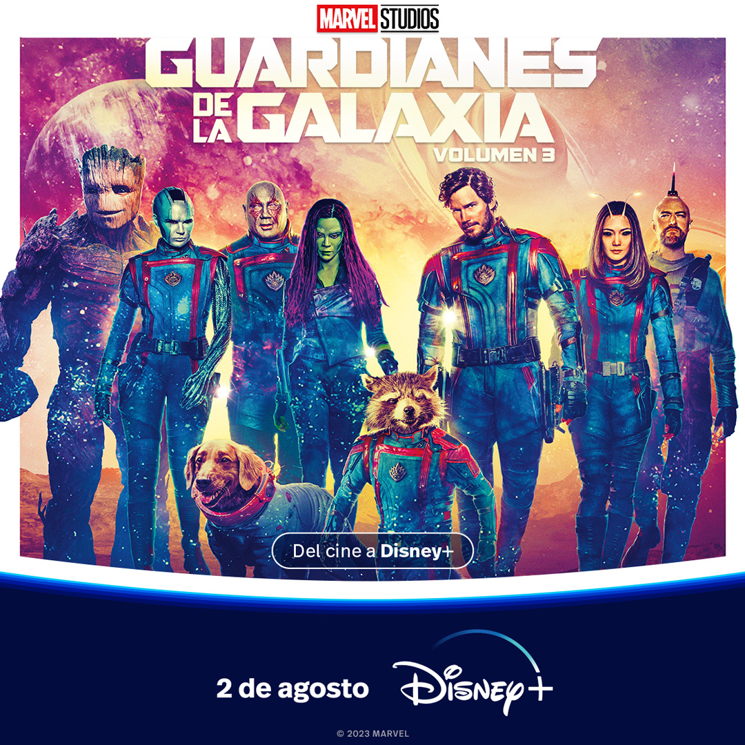 Pronto volveremos a llorar y a gritar. #GuardianesDeLaGalaxia: Volumen 3, estreno 2 de agosto en #DisneyPlus.