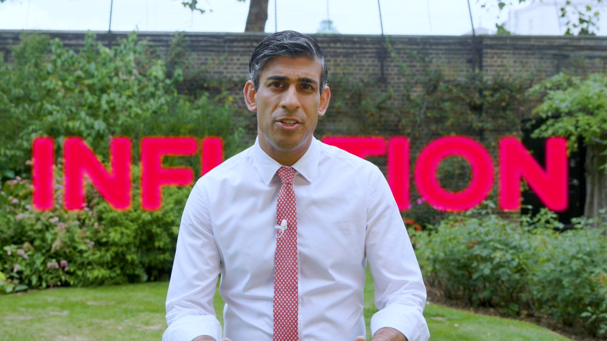 Labour’s plan to borrow billions would destroy the progress we are making on inflation. It fell to below 8% this month - a sign that my plan to halve inflation is working. But I want to keep driving it down. Here’s how 👇