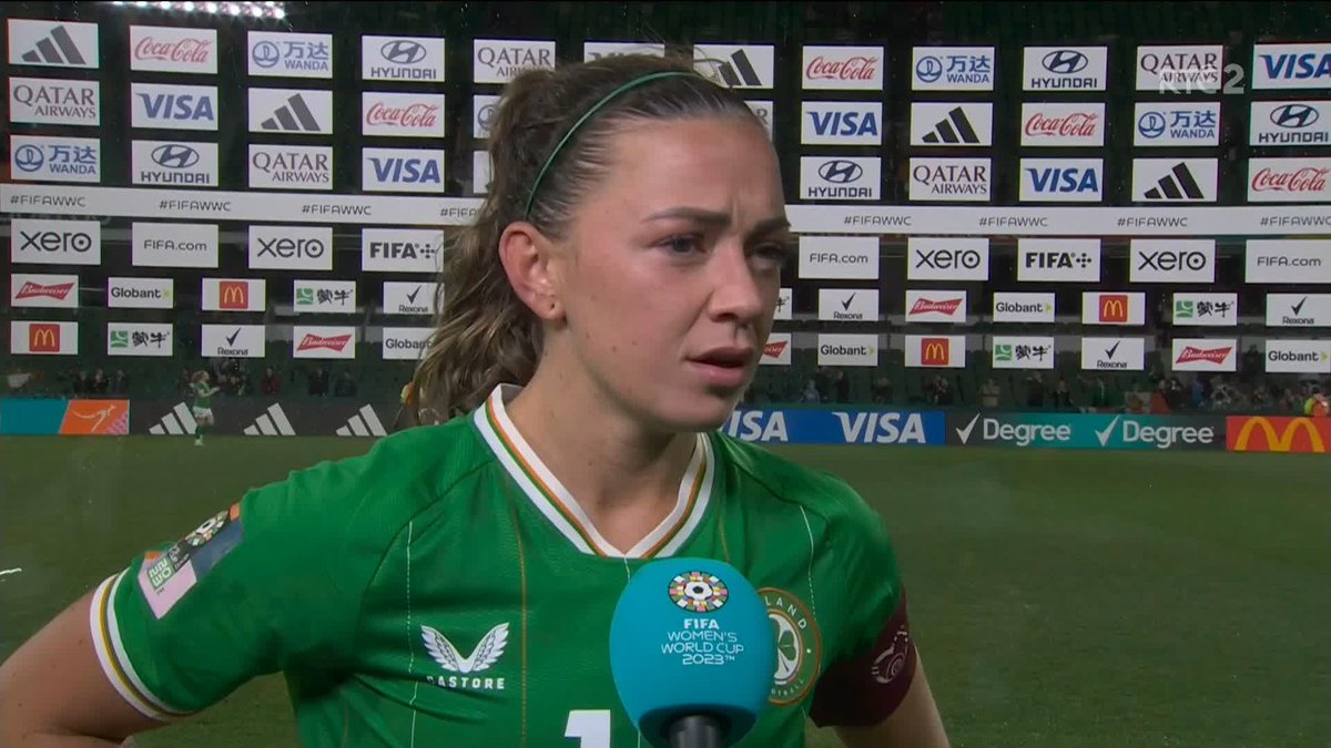 A heartbroken Katie McCabe felt Ireland 'deserved a lot more from the game' as they ultimately fell to a 2-1 defeat against Canada #FIFAWomensWorldCup2023 #rtsoccer #coygig #faiwomen
