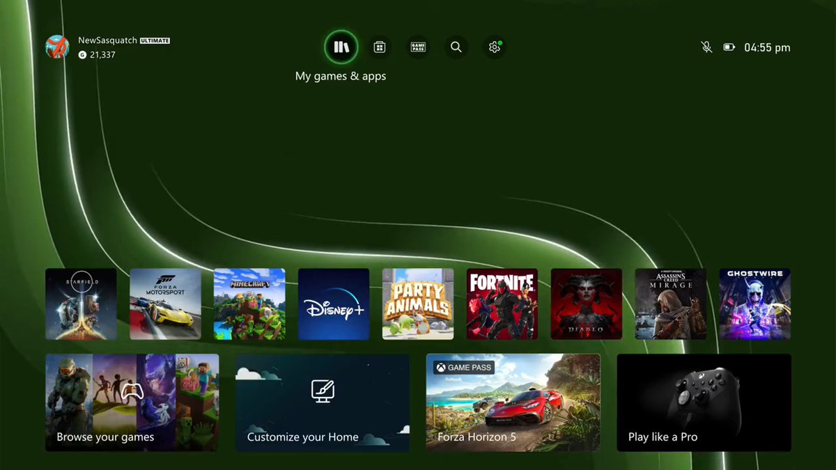 Xbox has launched a new Home UI for the Xbox Series X|S console. Now live for all Xbox users today.