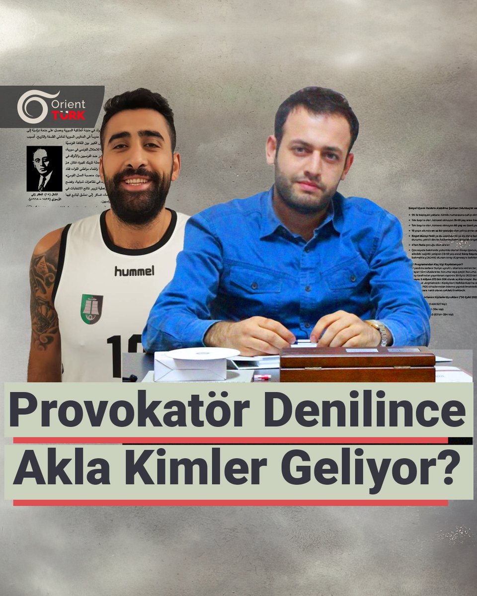 Acaba #Esed rejiminin #provokatörlüğünü yapan #Deniz_Büstani ve #Kemal_Canbolat bunları biliyor mu? #Orient_Türk